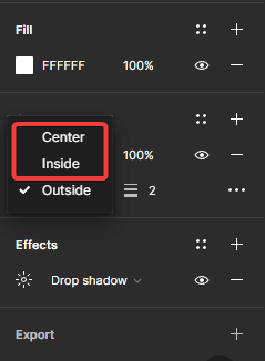 figma text stroke