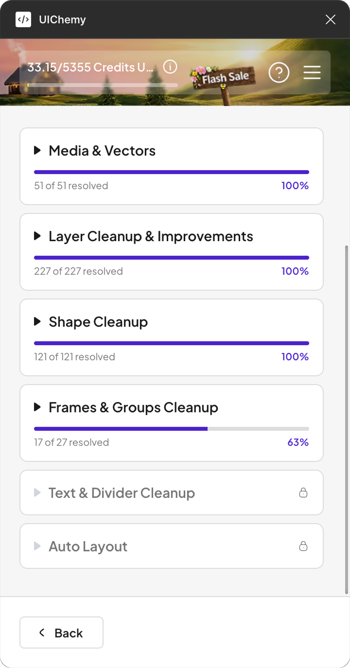 Design Optimization List